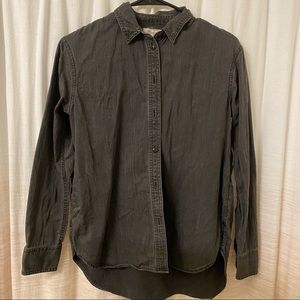 black denim shirt
